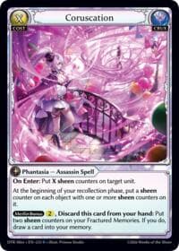 Coruscation - Distorted Reflections Alter Edition - Grand Archive TCG card