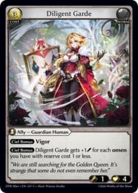 Diligent Garde - Distorted Reflections Alter Edition - Grand Archive TCG card