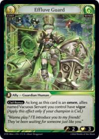 Effluve Guard - Distorted Reflections Alter Edition - Grand Archive TCG card