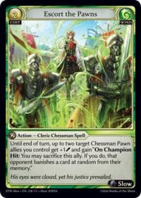 Escort the Pawns - Distorted Reflections Alter Edition - Grand Archive TCG card