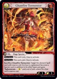 Ghastfire Tormentor - Distorted Reflections Alter Edition - Grand Archive TCG card