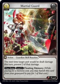 Martial Guard - Distorted Reflections Alter Edition - Grand Archive TCG card