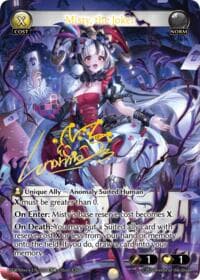 Misty, the Joker (CSR) - Distorted Reflections Alter Edition - Grand Archive TCG card