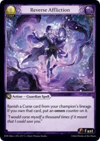 Reverse Affliction - Distorted Reflections Alter Edition - Grand Archive TCG card