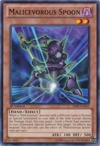 Malicevorous Spoon - Shadow Specters - YuGiOh card