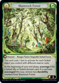 Shamrock Forest - Distorted Reflections Alter Edition - Grand Archive TCG card