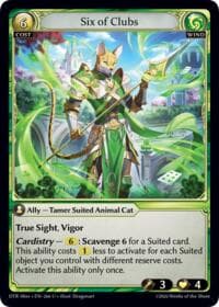 Six of Clubs - Distorted Reflections Alter Edition - Grand Archive TCG card