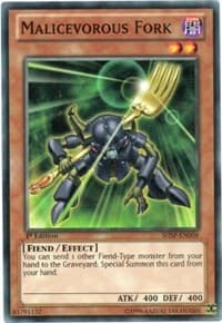 Malicevorous Fork - Shadow Specters - YuGiOh card