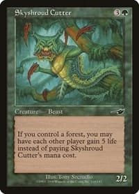 Skyshroud Cutter - Nemesis - Magic: The Gathering card