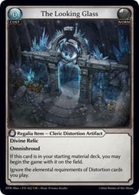 The Looking Glass - Distorted Reflections Alter Edition - Grand Archive TCG card