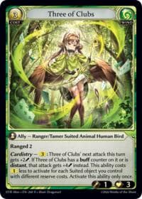 Three of Clubs - Distorted Reflections Alter Edition - Grand Archive TCG card