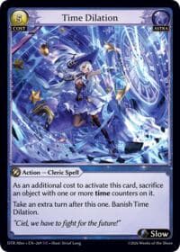 Time Dilation - Distorted Reflections Alter Edition - Grand Archive TCG card