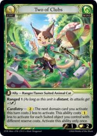 Two of Clubs - Distorted Reflections Alter Edition - Grand Archive TCG card