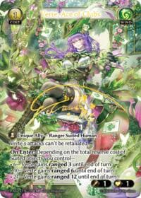 Verte, Ace of Clubs (CSR) - Distorted Reflections Alter Edition - Grand Archive TCG card