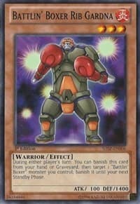 Battlin' Boxer Rib Gardna - Shadow Specters - YuGiOh card