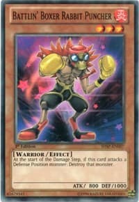 Battlin' Boxer Rabbit Puncher - Shadow Specters - YuGiOh card