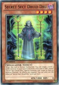 Secret Sect Druid Dru - Shadow Specters - YuGiOh card