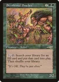 Skyshroud Poacher - Nemesis - Magic: The Gathering card