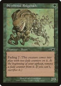 Skyshroud Ridgeback - Nemesis - Magic: The Gathering card