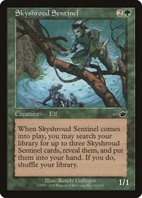 Skyshroud Sentinel - Nemesis - Magic: The Gathering card