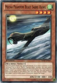 Mecha Phantom Beast Sabre Hawk - Shadow Specters - YuGiOh card