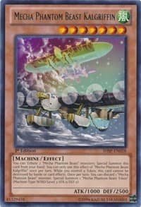 Mecha Phantom Beast Kalgriffin - Shadow Specters - YuGiOh card