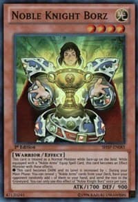 Noble Knight Borz - Shadow Specters - YuGiOh card
