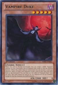 Vampire Duke - Shadow Specters - YuGiOh card