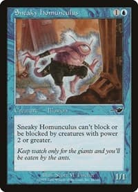Sneaky Homunculus - Nemesis - Magic: The Gathering card