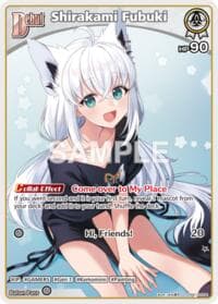 Shirakami Fubuki (C) (hSD14-004) - SD14: Live Start Deck: Shirakami Fubuki - Hololive card