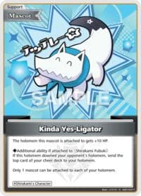 Kinda Yes-Ligator (C) - SD14: Live Start Deck: Shirakami Fubuki - Hololive card