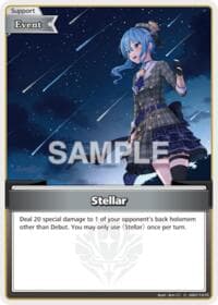 Stellar (C) - SD17: Live Start Deck: Hoshimachi Suisei - Hololive card