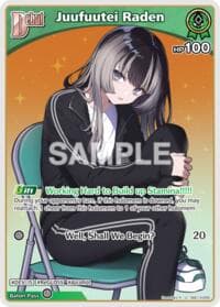 Juufuutei Raden (U) (hSD15-005) - SD15: Live Start Deck: Juufuutei Raden - Hololive card