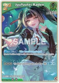 Juufuutei Raden (RR) - SD15: Live Start Deck: Juufuutei Raden - Hololive card