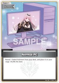 Normal PC (C) - SD18: Live Start Deck: Mori Calliope - Hololive card