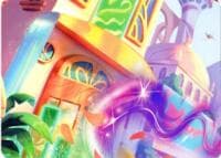 Hyperia City Puzzle Insert (Middle Left) - Hyperia City - Disney Lorcana card