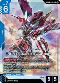 Infinite Justice Gundam - Stardust Trails - Gundam Card Game card