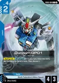 Gundam GP01 - Stardust Trails - Gundam Card Game card
