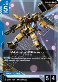 Akatsuki (Shiranui) - Stardust Trails - Gundam Card Game card