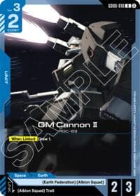 GM Cannon II - Stardust Trails - Gundam Card Game card