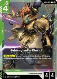 Merrybell's Bandit - Stardust Trails - Gundam Card Game card