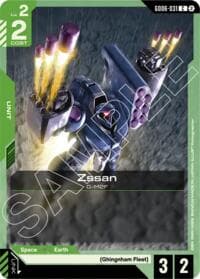 Zssan - Stardust Trails - Gundam Card Game card