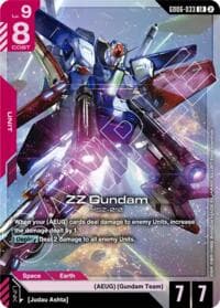 ZZ Gundam - Stardust Trails - Gundam Card Game card
