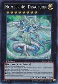 Number 46: Dragluon - Shadow Specters - YuGiOh card