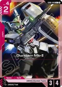 Gundam Mk-II - Stardust Trails - Gundam Card Game card