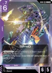 GFreD (GD06-054) - Stardust Trails - Gundam Card Game card