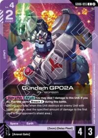 Gundam GP02A (GD06-055) - Stardust Trails - Gundam Card Game card