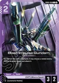 Blast Impulse Gundam - Stardust Trails - Gundam Card Game card