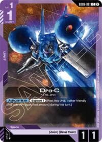Dra-C - Stardust Trails - Gundam Card Game card