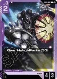 Gyan Hakuji-Packs (GQ) - Stardust Trails - Gundam Card Game card